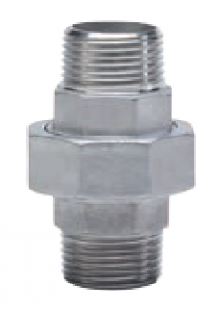 Verschraubung Typ 345, A/A, konisch dichtend, 1/2"